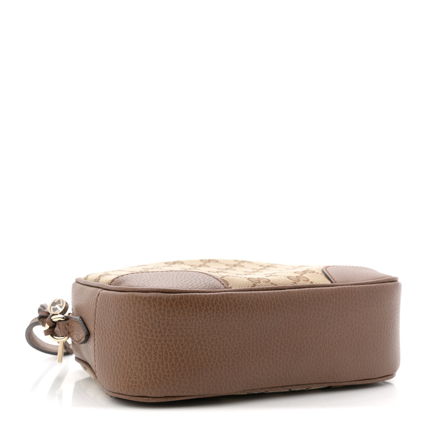 Monogram Mini Bree Messenger Bag Beige Tabacco