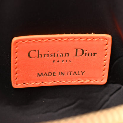 Christian Dior Technical Fabric Toile De Jouy DiorTravel Nomad Pouch Orange 6 of 13