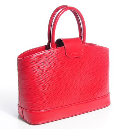 Louis Vuitton Epi Mirabeau PM Carmine 3 of 7
