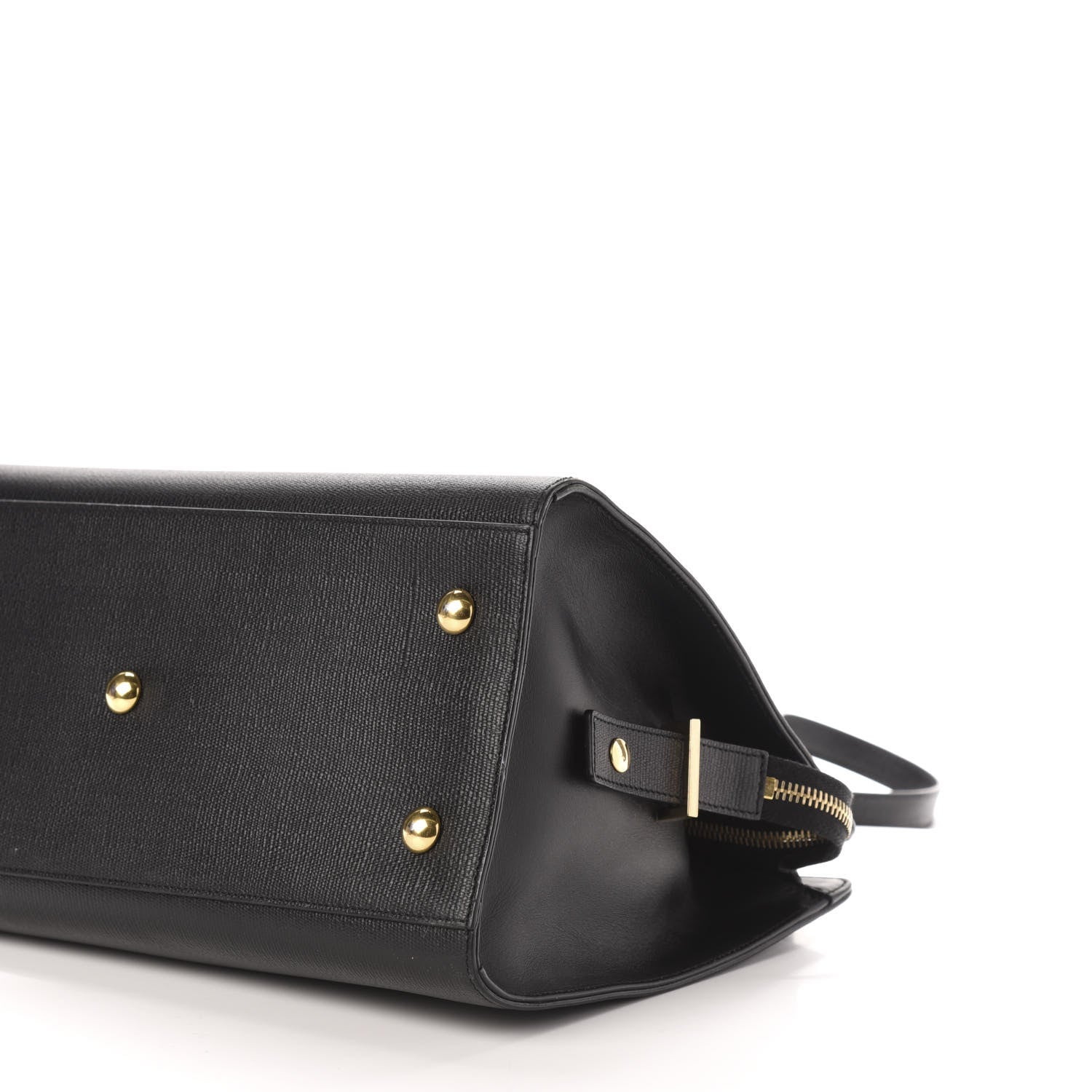 Saint Laurent Textured Calfskin Small Classic Y Cabas Black 10 of 16