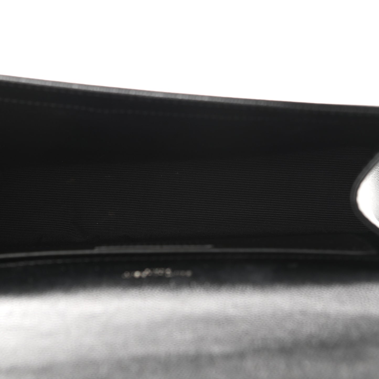 Grain De Poudre Medium Classic Monogram Kate Satchel Black