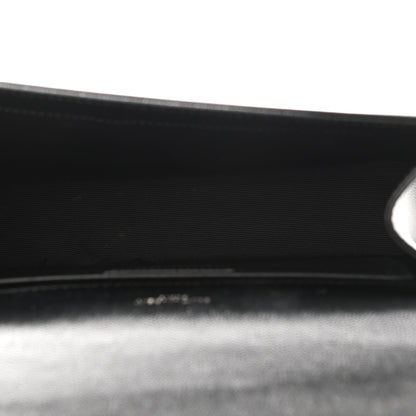 Saint Laurent Grain De Poudre Medium Classic Monogram Kate Satchel Black 5 of 9