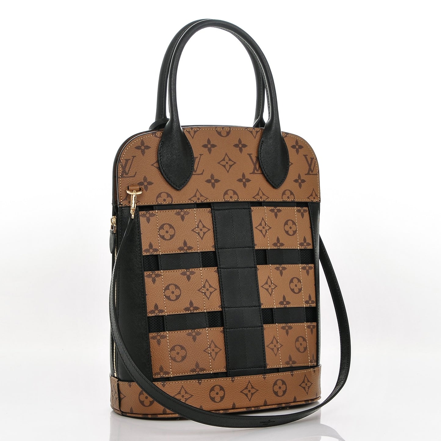 Reverse Monogram Tressage Tote