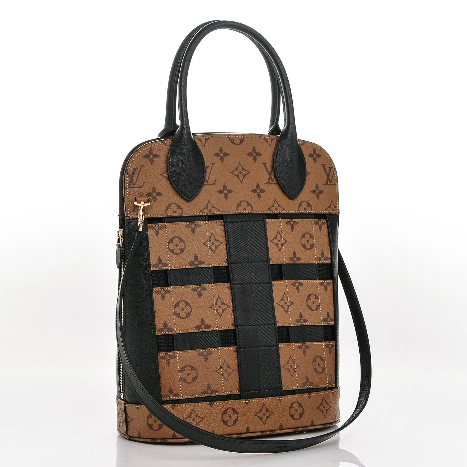 Louis Vuitton Reverse Monogram Tressage Tote 3 of 6