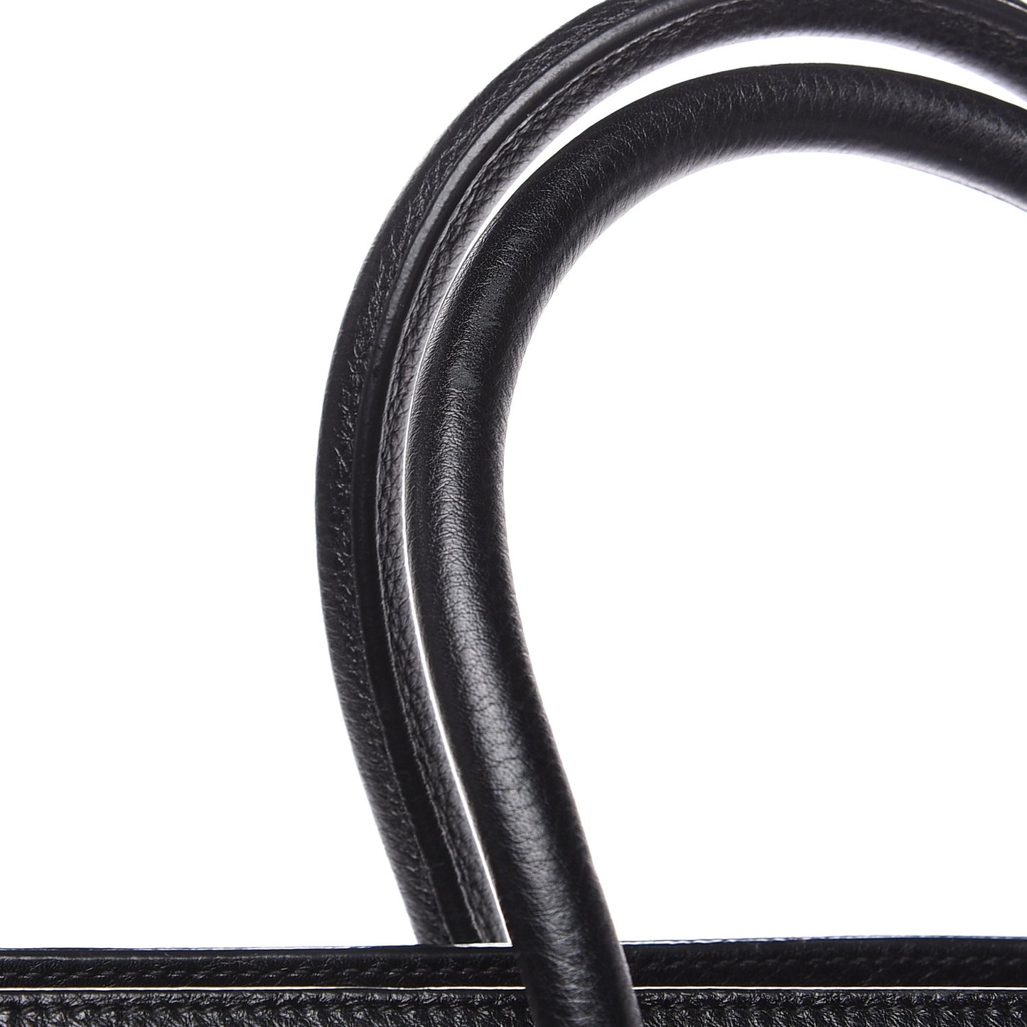 Grained Calfskin Large Sac De Jour Carryall Black