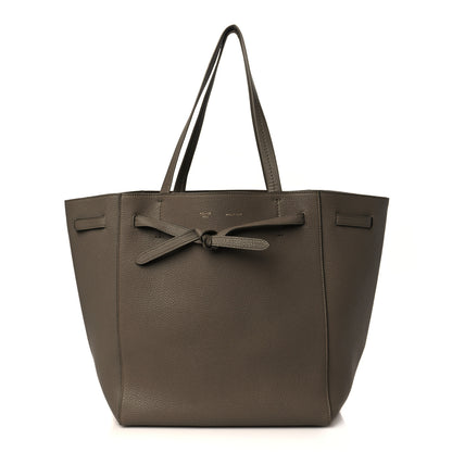 Celine Soft Grained Calfskin Small Belt Cabas Phantom Taupe 1 of 7
