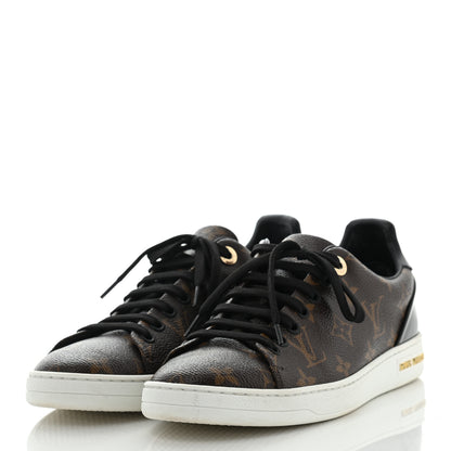 Louis Vuitton Patent Monogram Frontrow Sneakers 38.5 3 of 11