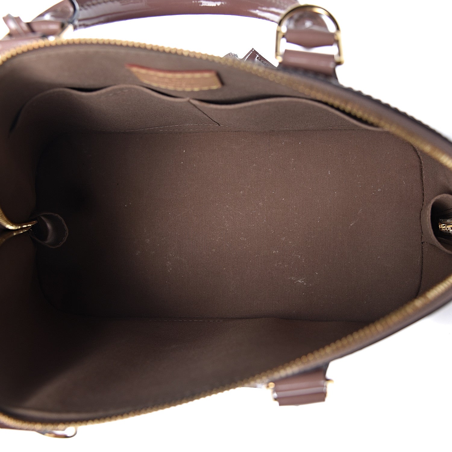 Louis Vuitton Vernis Alma PM Taupe Glace 5 of 11