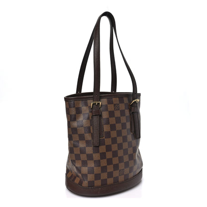 Louis Vuitton Damier Ebene Marais Bucket 23 3 of 10