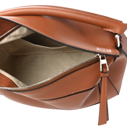 Loewe Calfskin Small Puzzle Bag Tan 5 of 10