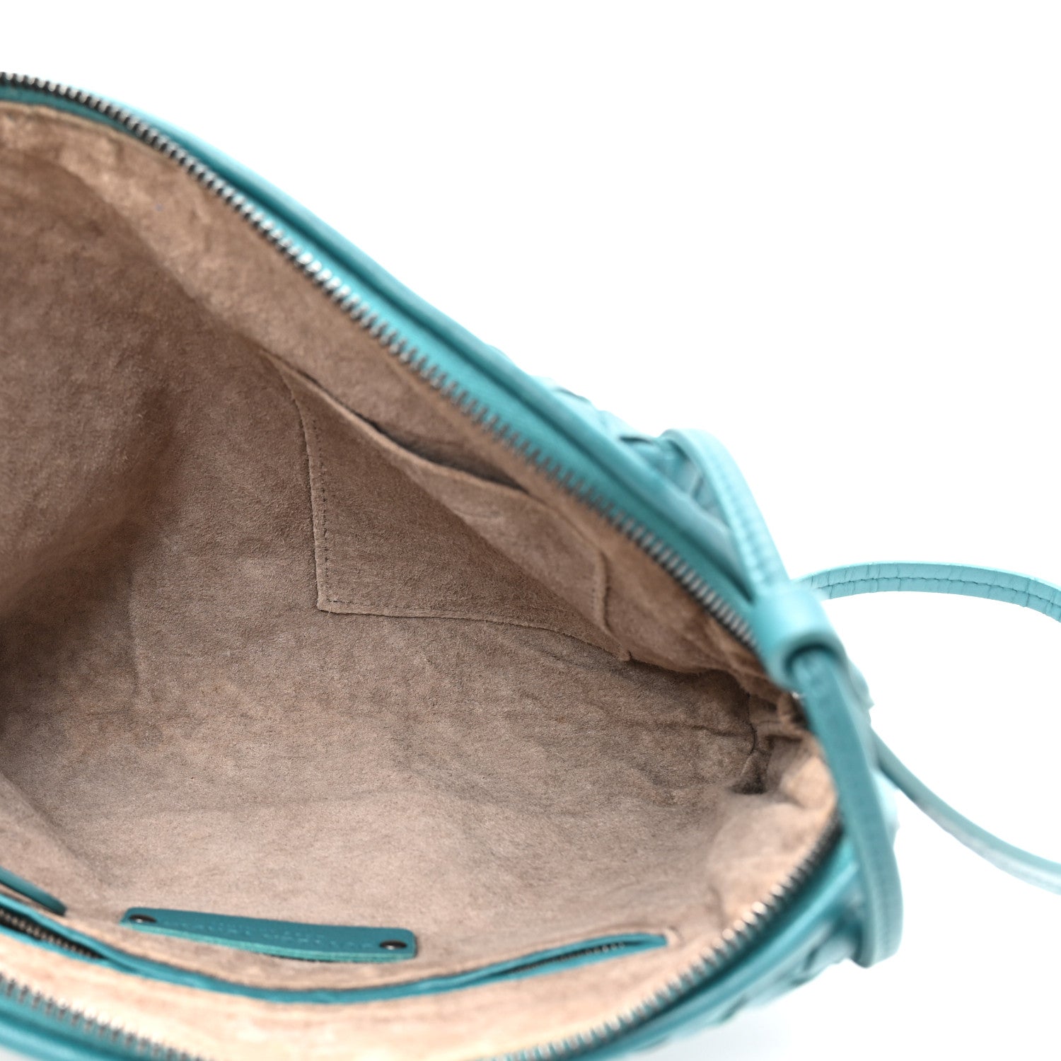Bottega Veneta Nappa Intrecciato Nodini Crossbody Messenger Mallard 5 of 12