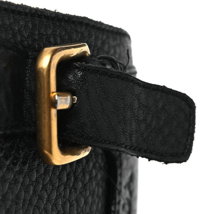 Prada Vitello Daino Riding Boots 38 Black 13 of 15
