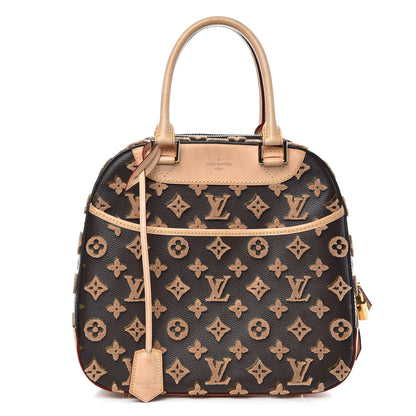 Louis Vuitton Monogram Tuffetage Deauville Cube Caramel 1 of 13