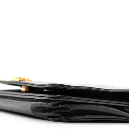 Chanel Caviar Quilted Boy Wallet On Chain WOC Black 11 of 15