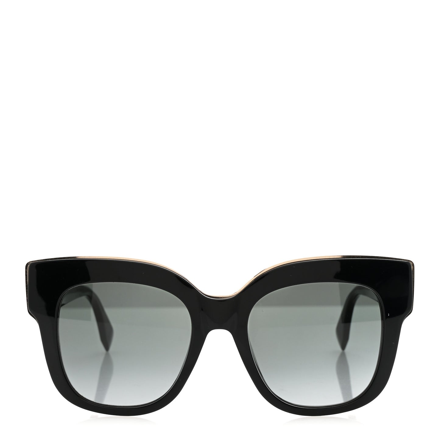 Acetate F is Fendi Sunglasses FF 0359/G/S Black