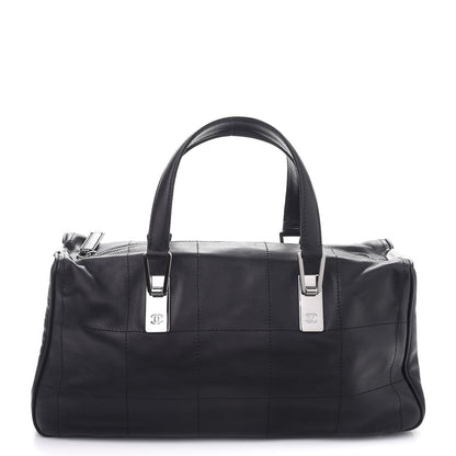 Chanel Lambskin Square Stitched Large Tote Black 1 of 9