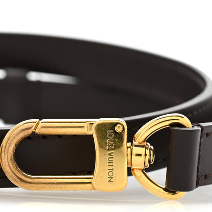 Louis Vuitton Calfskin 16mm Adjustable Shoulder Strap Brown 4 of 4