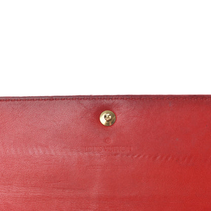 Louis Vuitton Vernis Sarah Wallet Pomme D'Amour 6 of 10