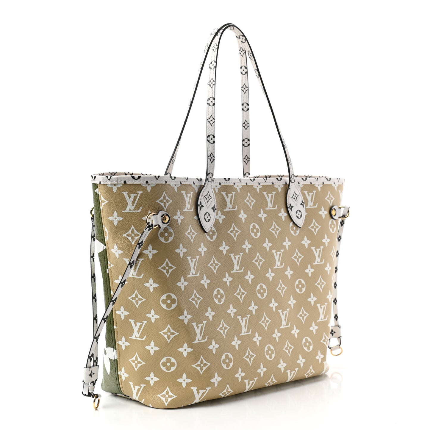 Monogram Giant Neverfull MM Kaki