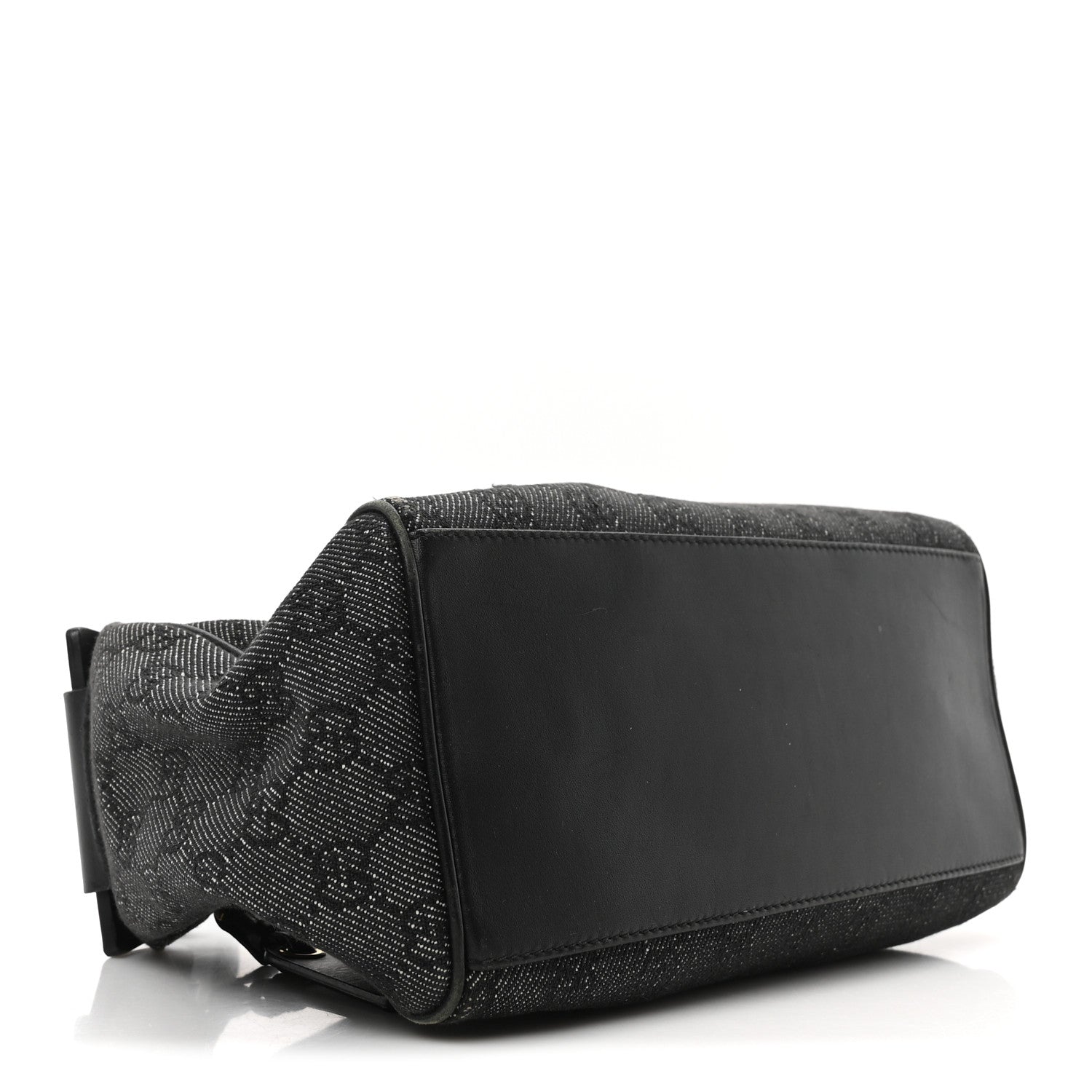 Gucci Monogram GG Signature Shoulder Bag Black 4 of 10