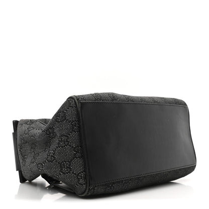 Gucci Monogram GG Signature Shoulder Bag Black 4 of 10