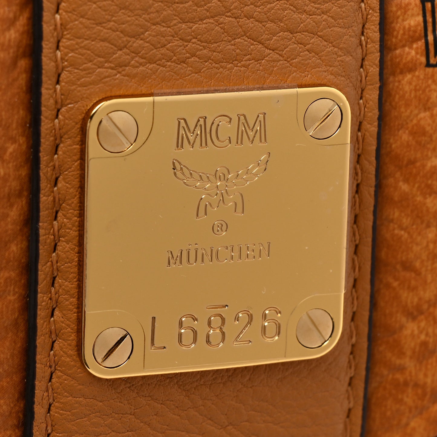 Visetos Medium Liz Reversible Shopper Tote Cognac