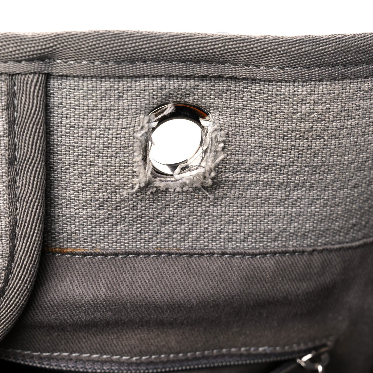 Canvas Extra Large Deauville Tote Grey