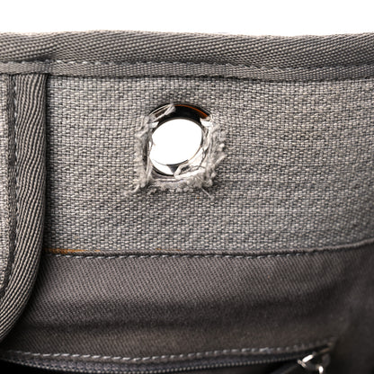 Chanel Canvas Extra Large Deauville Tote Grey 11 of 25