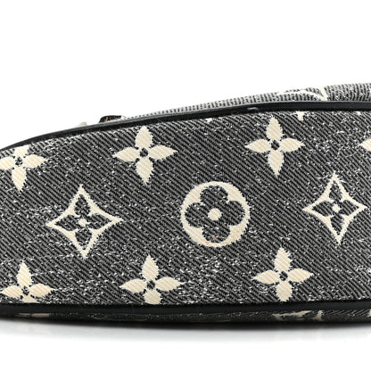 Louis Vuitton Monogram Jacquard Denim Loop Black 8 of 10
