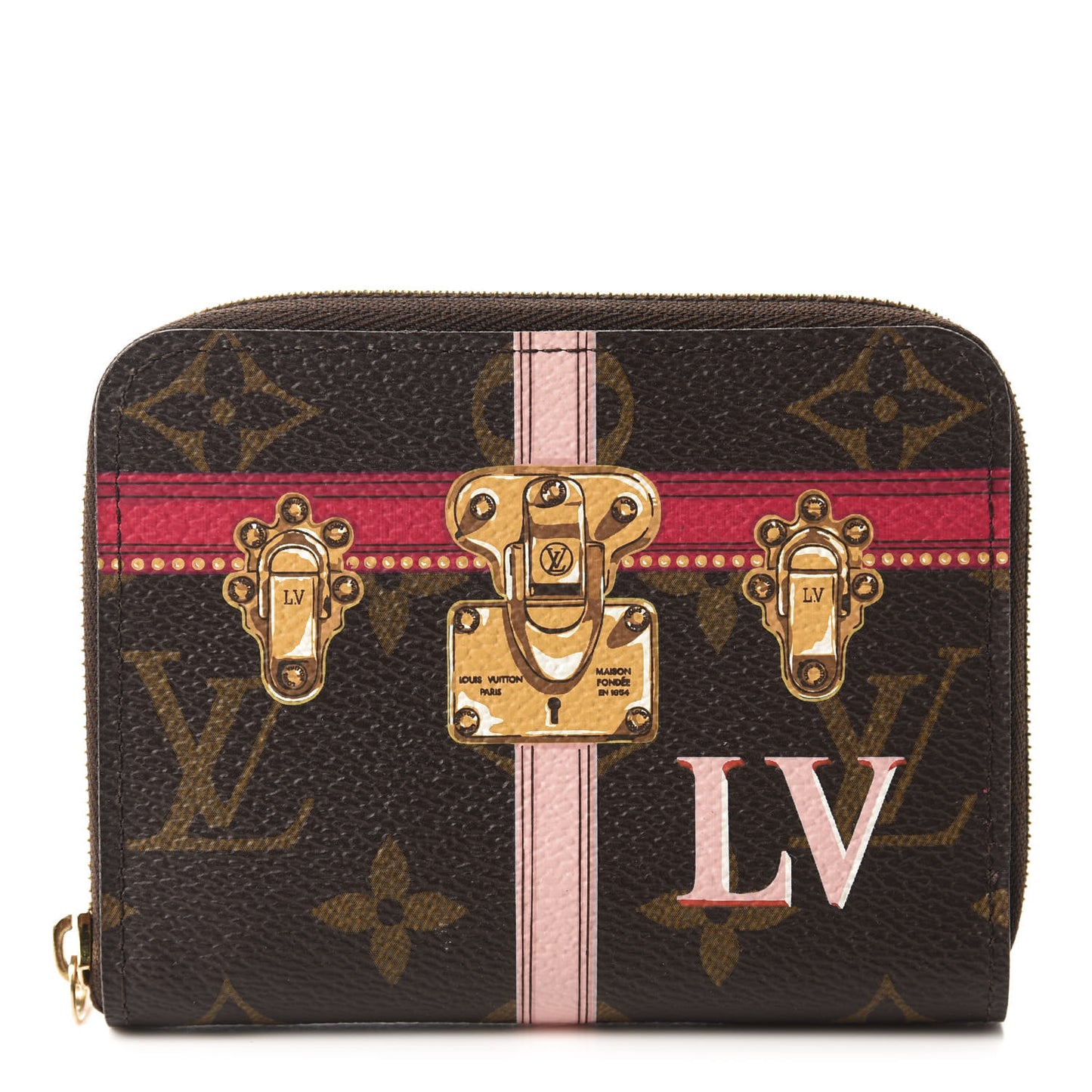 Monogram Summer Trunks Zippy Coin Purse