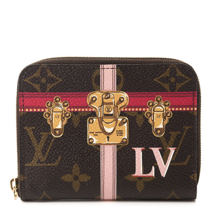 Louis Vuitton Monogram Summer Trunks Zippy Coin Purse 1 of 8