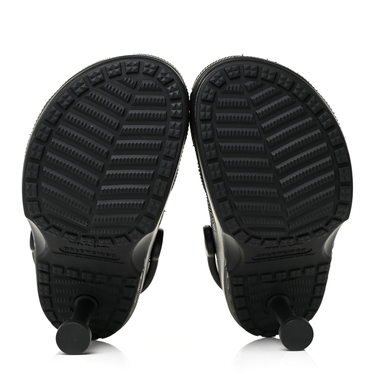 X CROCS Rubber Womens Madame 80 Sandals 39 Black