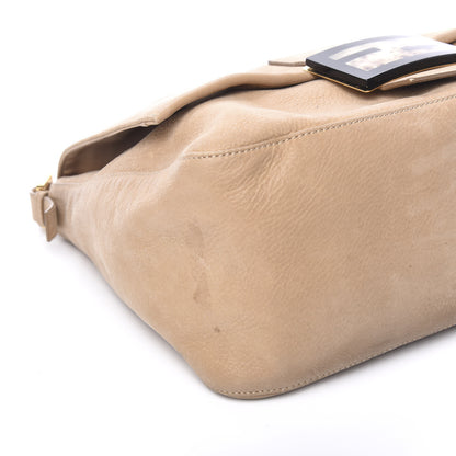 Fendi Vitello Savana Big Mama Baguette Caramello Tartaruga Natural 7 of 10