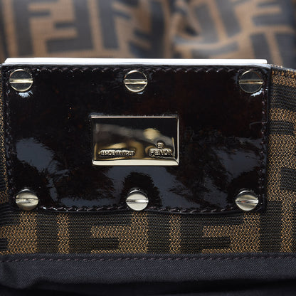 Fendi Zucca Mia Tote Tobacco 7 of 10