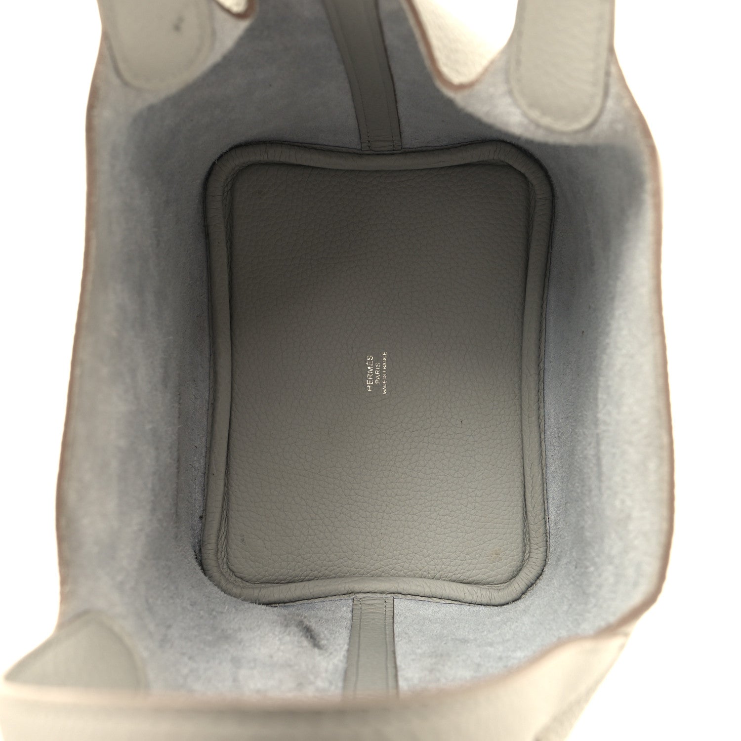 Hermes Taurillon Clemence Picotin Lock 18 PM Gris Perle 5 of 12
