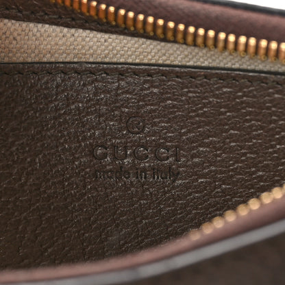 Gucci GG Supreme Monogram Textured Dollar Calfskin Web Small Ophidia GG Handbag Beige Ebony New Acero 10 of 10
