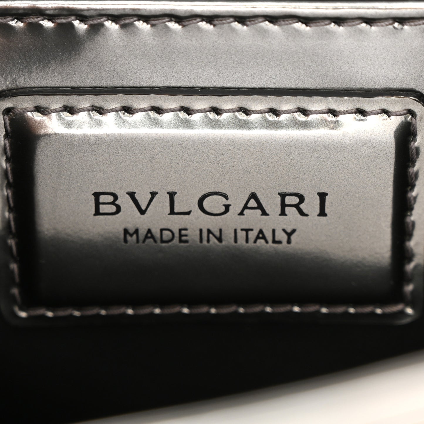 Metallic Calfskin Serpenti Forever Crossbody Bag Silver
