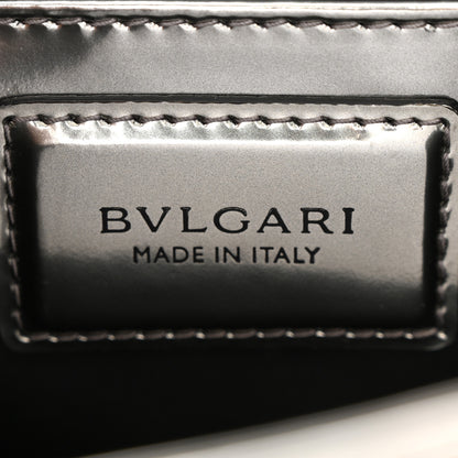 Bulgari Metallic Calfskin Serpenti Forever Crossbody Bag Silver 7 of 12