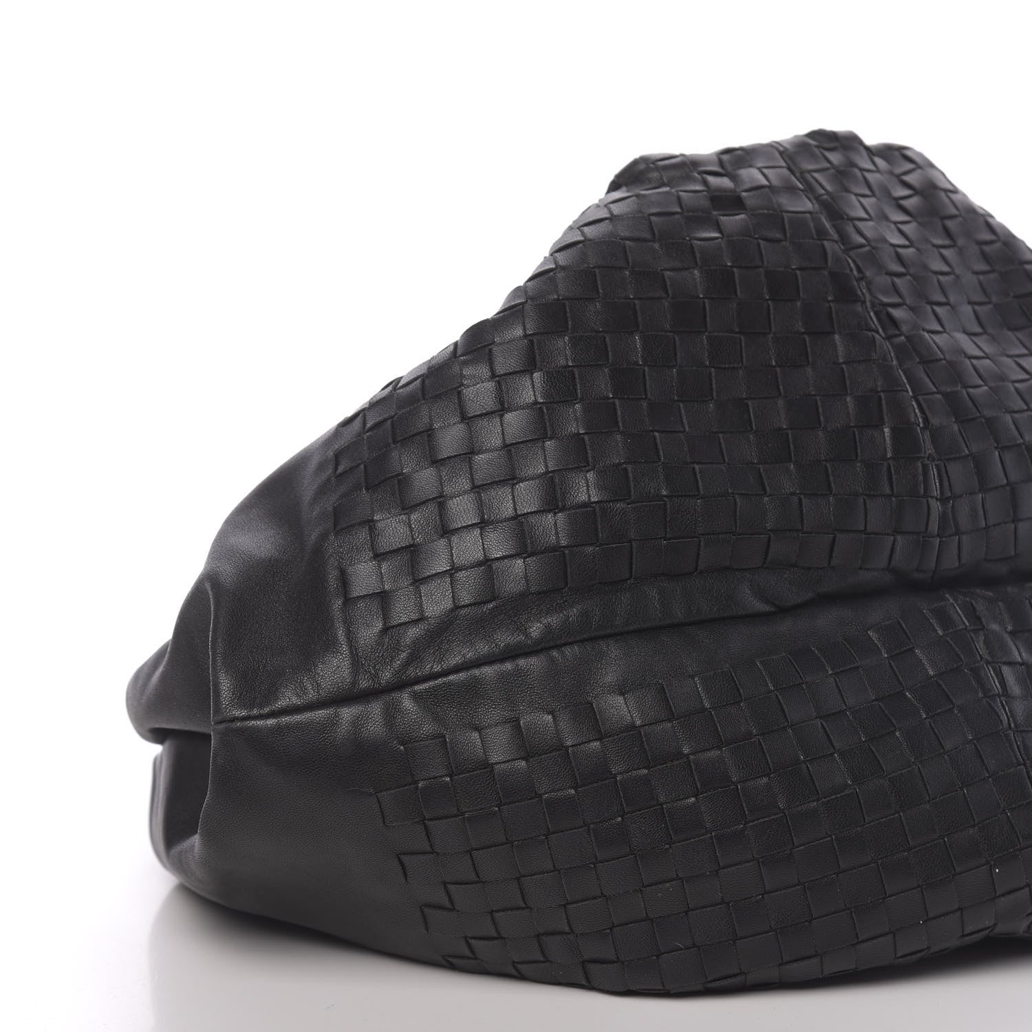Bottega Veneta Nappa Intrecciato Aquilone Fortune Cookie Hobo Black 13 of 14
