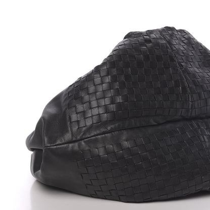 Bottega Veneta Nappa Intrecciato Aquilone Fortune Cookie Hobo Black 13 of 14