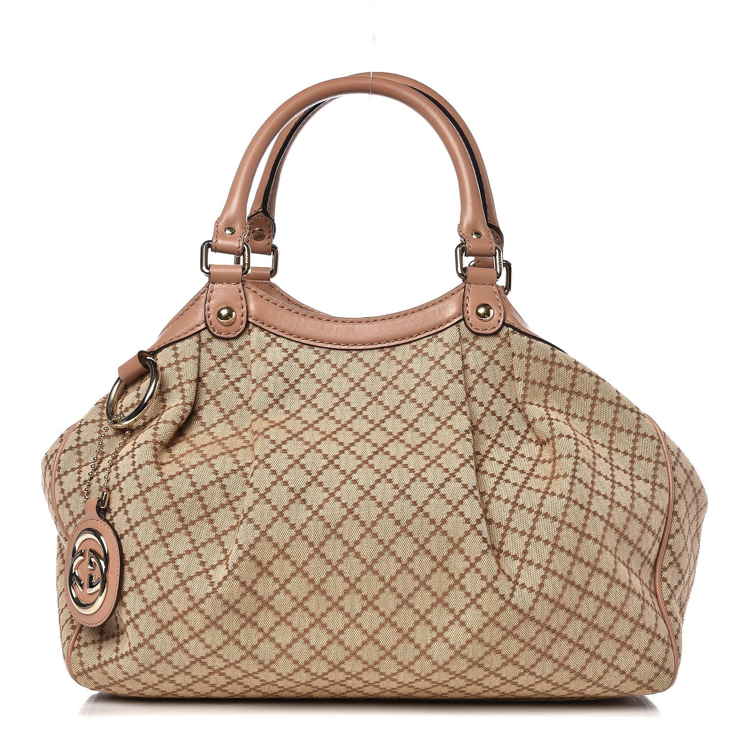 Gucci Diamante Medium Sukey Tote Beige 1 of 11