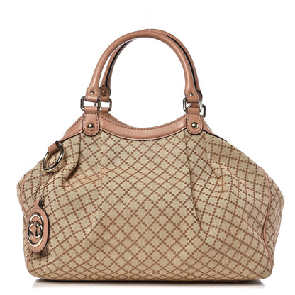 Gucci Diamante Medium Sukey Tote Beige 1 of 11