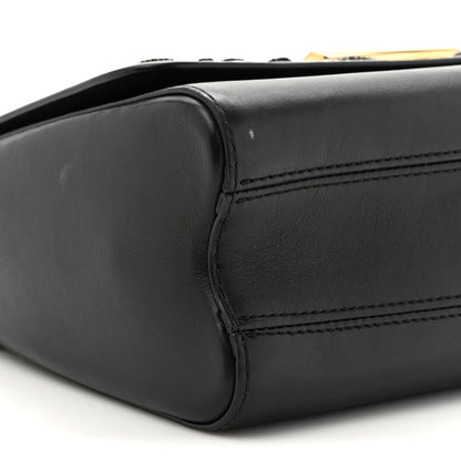 Louis Vuitton Calfskin Since 1854 Embroidered Twist MM Black 10 of 10