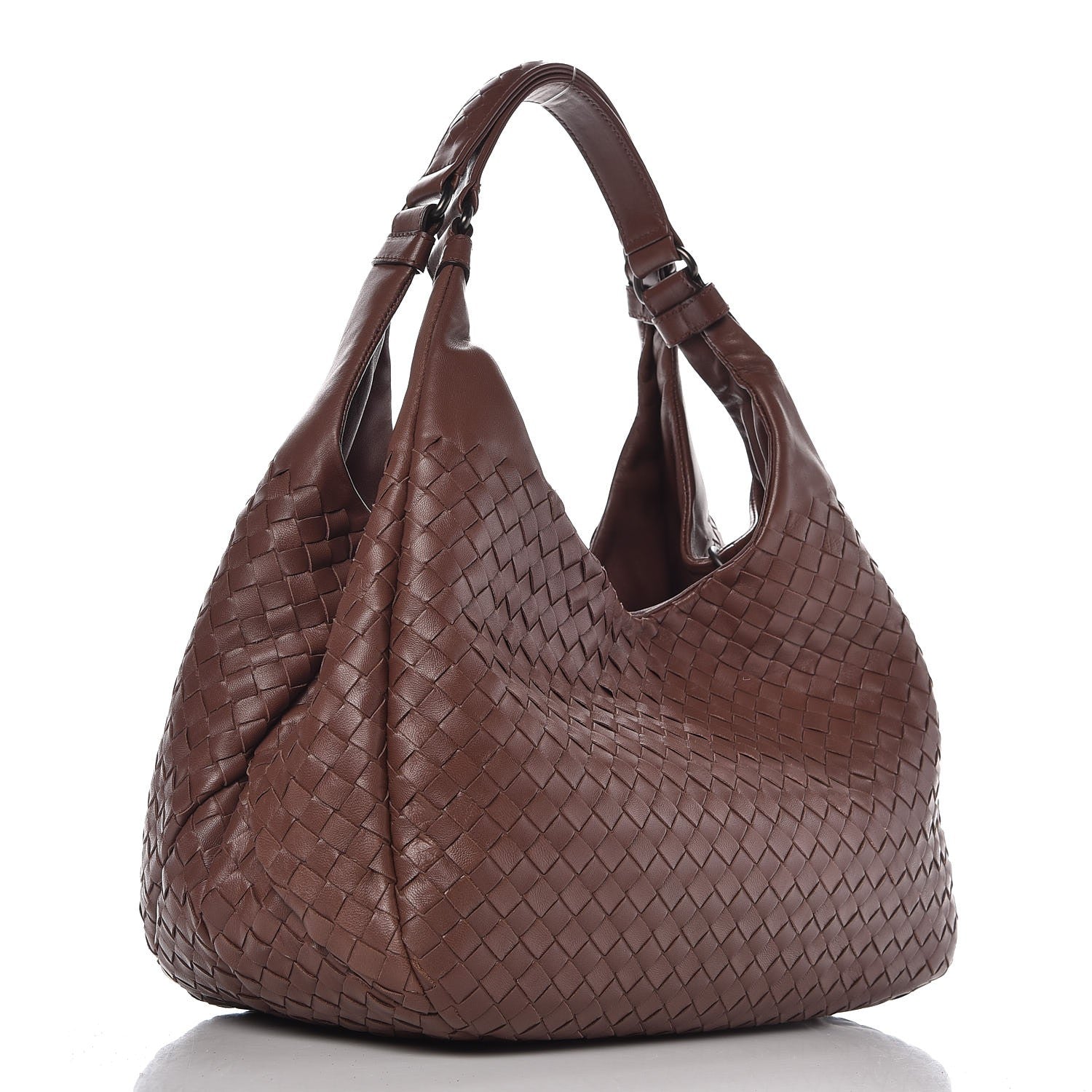 Bottega Veneta Nappa Intrecciato Medium Campana Hobo Truffle 3 of 9