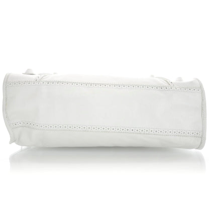 Balenciaga Agneau Giant Brogues Hardware City White 6 of 9