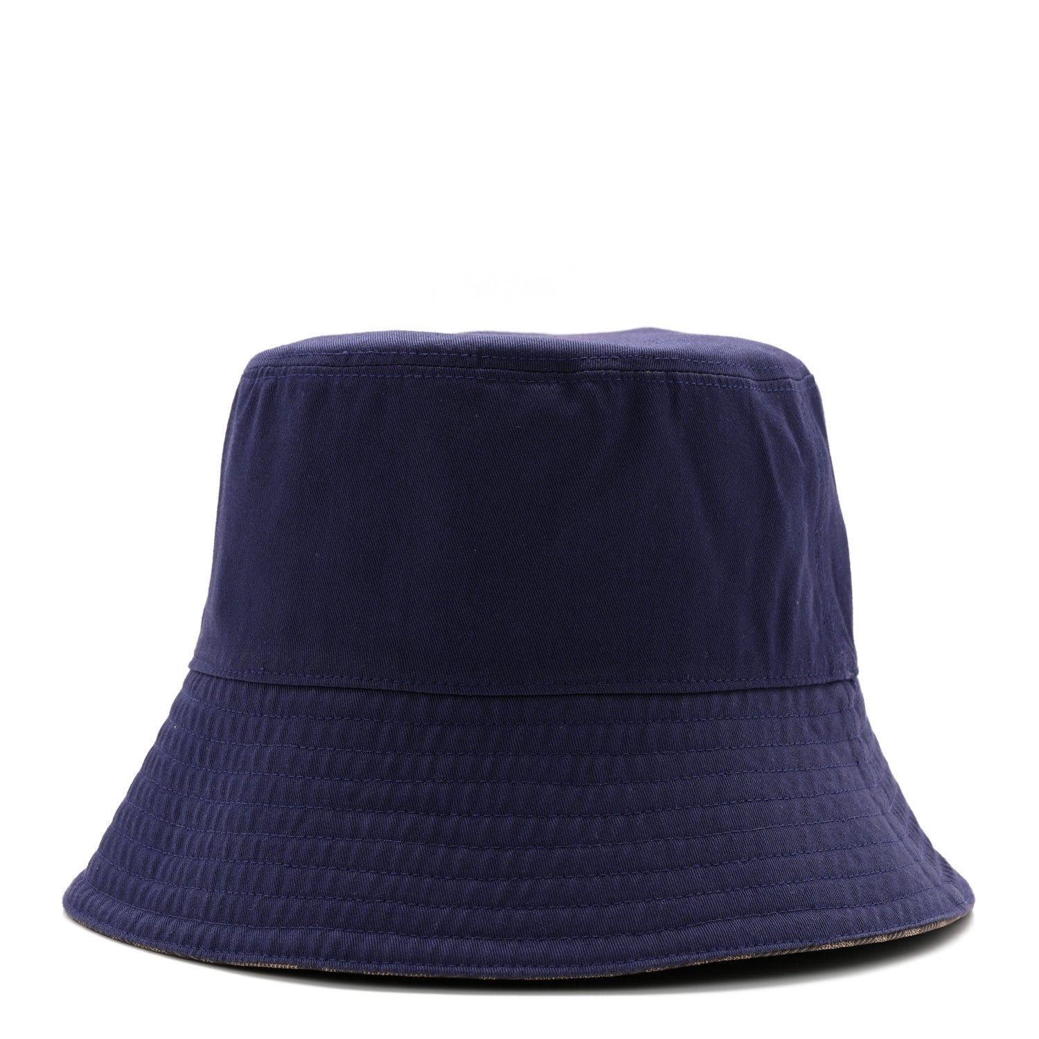 Fendi Technical Fabric FF Reversible Bucket Hat S Tobacco 3 of 14