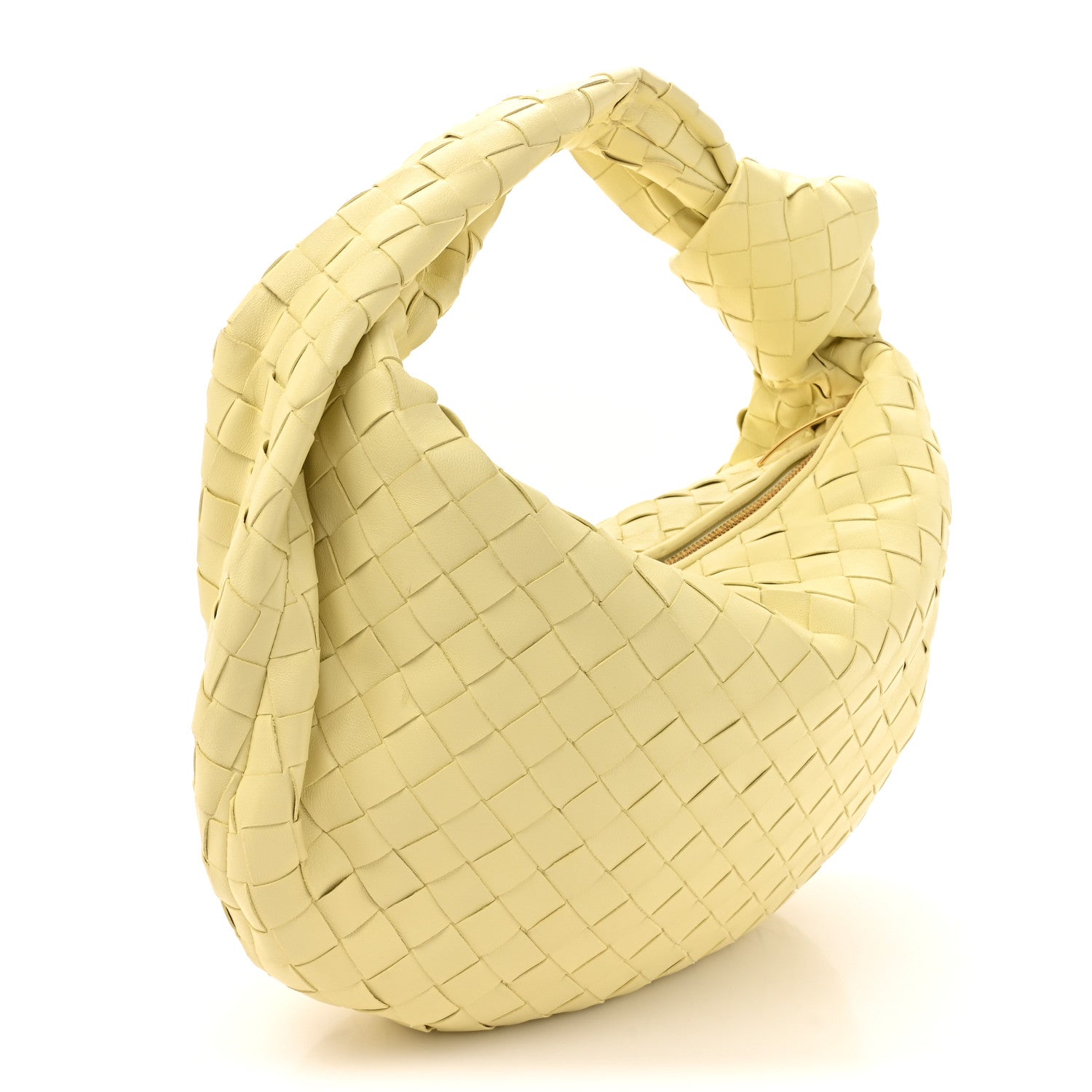 Bottega Veneta Nappa Intrecciato Teen Jodie Hobo Ice Cream 3 of 10