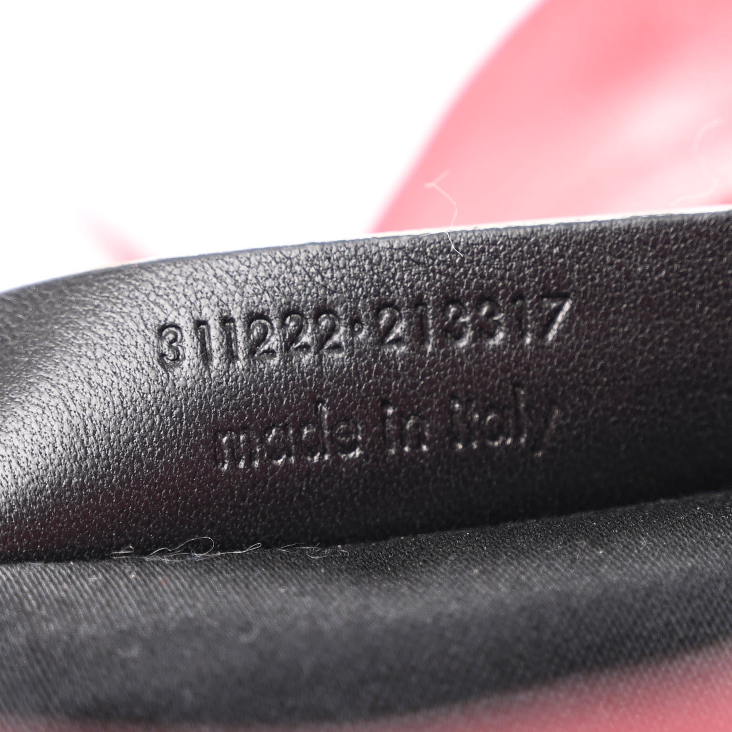 Saint Laurent Sheepskin Small Cabas ChYc Rouge Orient 7 of 15