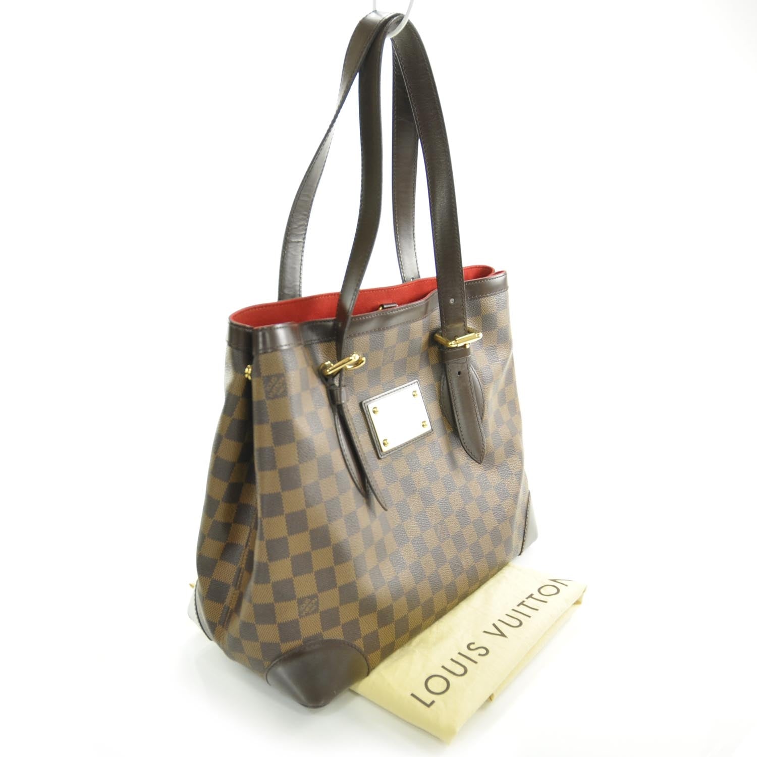 Louis Vuitton Damier Ebene Hampstead MM 3 of 9