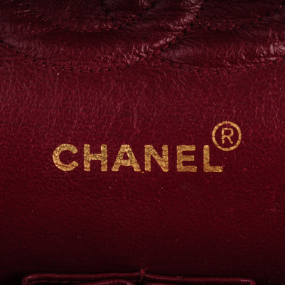 Chanel Lambskin Quilted Medium Double Flap Black 7 of 9